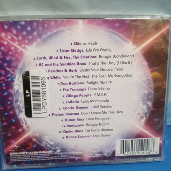 Now That’s What I Call Music - Disco! CD and 2 pairs Confetti Party Glasses NEW - Picture 3 of 4